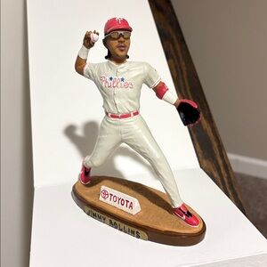 Jimmy Rollins Philadelphia Phillies Collectible Action Figurine 2005 Toyota MLB